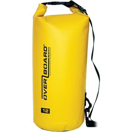 OverBoard Waterproof Dry Tube Bag, 12 Liter Yellow