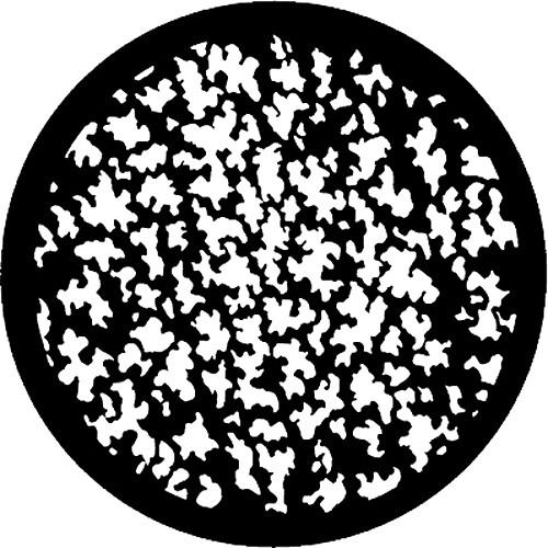 Rosco Standard Steel Gobo #7119 - Leaf Breakup - Size M 66mm