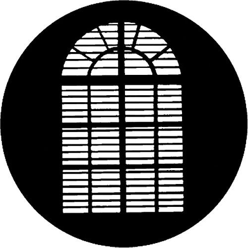 Rosco Standard Steel Gobo #7759 - Shuttered Arch - Size M 66mm