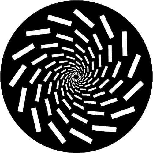 Rosco Standard Steel Gobo #7927 - Vortex - Size E 37.5mm