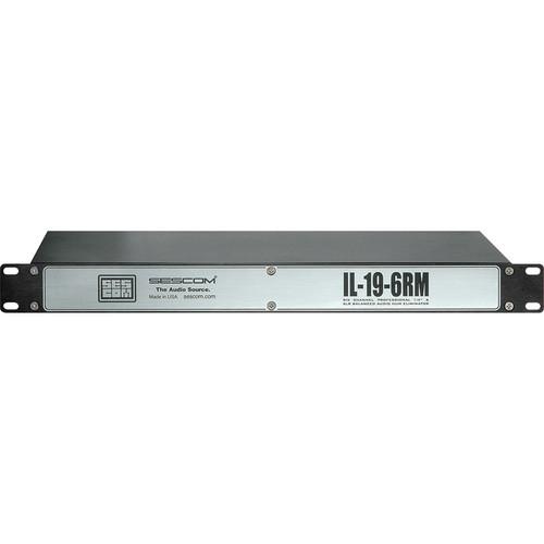 Sescom IL-19-6RM 6-Channel In-Line Isolation Hum