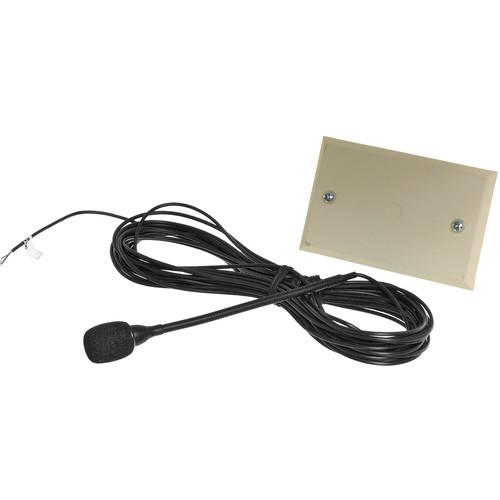 Shure MX202BP N - Plate Mount Hanging Microphone without Cartridge