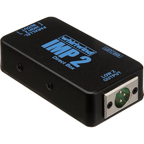 Whirlwind IMP 2 - Passive, Single Channel Direct Box for PA or Studio