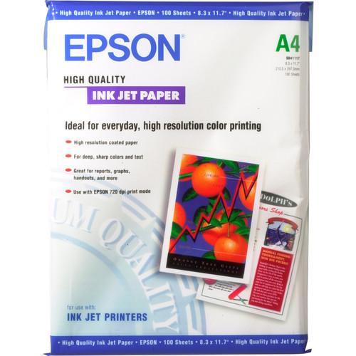 Epson High Quality Inkjet Paper