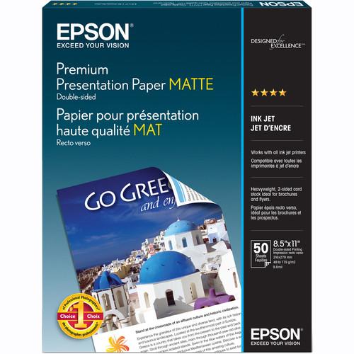Epson Premium Presentation Paper Matte Double-Sided
