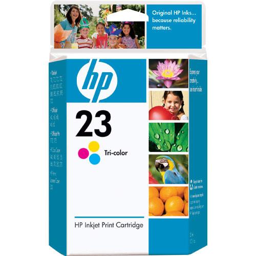 HP 23 Tri-Color Inkjet Print Cartridge