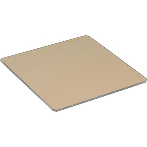 LEE Filters 4x4" Color Temperature Adjustment 81B Pale Amber Resin Filter - Converts from 3500K to 3200K