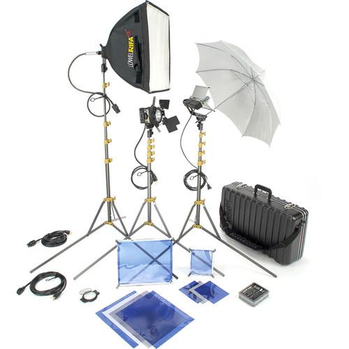 Lowel DV Core 250 Kit with GO-85 Case