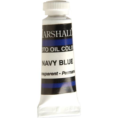 Marshall Retouching Oil Color Paint: Navy Blue - 1 2x2" Tube