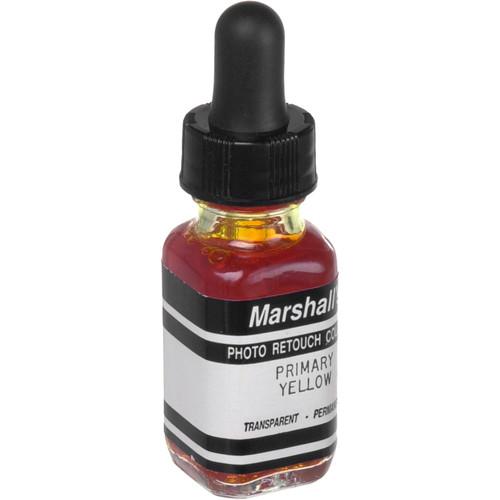 Marshall Retouching Retouch Dye for Black & White or Color Prints - Primary Yellow