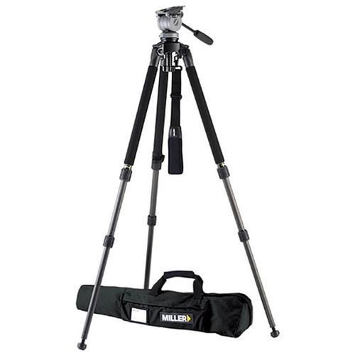 Miller SOLO DV 20 Carbon Fiber Tripod System