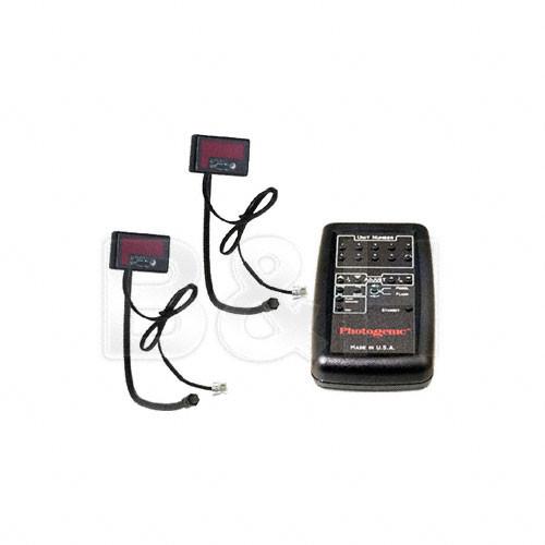 Photogenic IR Remote Control with 2 Receiver Kit for PL1250 2500, Photogenic, IR, Remote, Control, with, 2, Receiver, Kit, PL1250, 2500