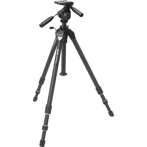Slik THE PROFESSIONAL Tripod with PRO HEAD 3-Way Panhead - Supports 22.00 lb