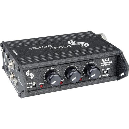 Sound Devices HX-3 - 3 Channel Portable Headphone Amplifier