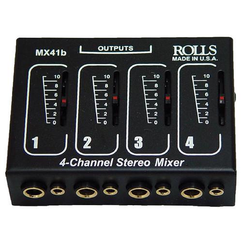 AmpliVox Sound Systems S1350 4-Channel Microphone Mixer