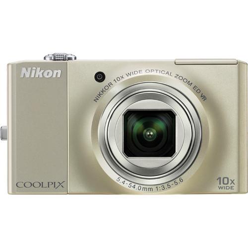 Nikon CoolPix S8000 Digital Camera - Refurbished