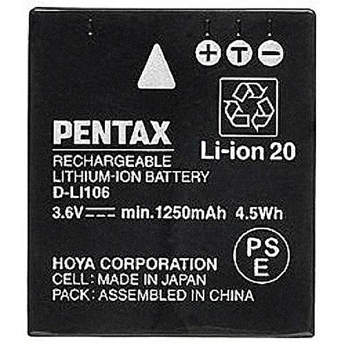 Pentax D-LI106 Rechargeable Lithium-Ion Battery Pack