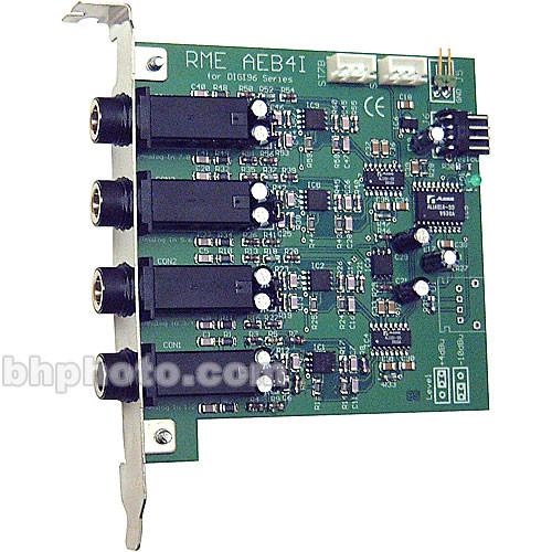 RME AEB4-I - 4 Analog Input Daughter Board for Expanding ADAT Capable RME Cards