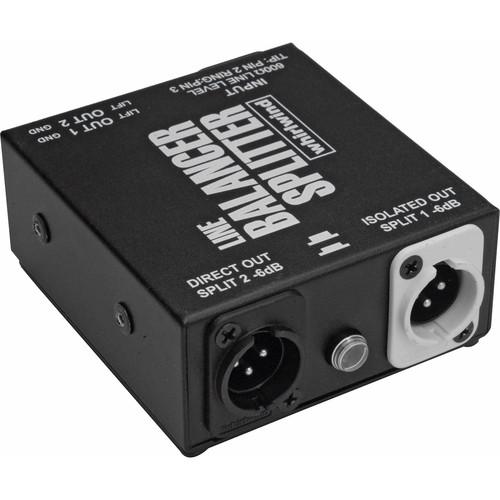 Whirlwind LBS - 1x2 Line Balancer and Splitter