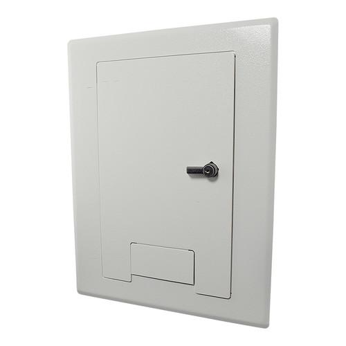 FSR WB-X1-CVR-WHT Flush-Mounted Locking Cover