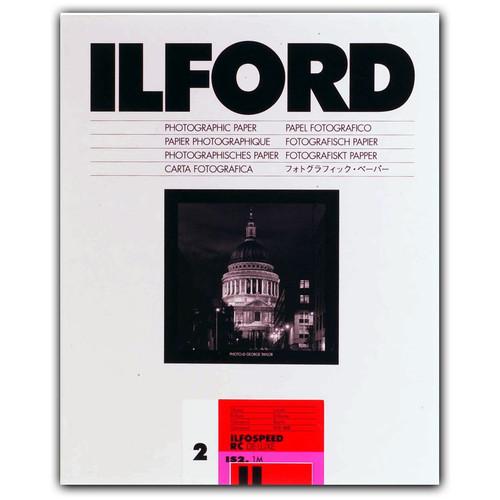 Ilford Ilfospeed Deluxe IS2.1M Black & White Graded #2 RC Glossy Paper - 5 x 7"