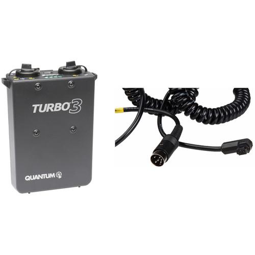 Quantum Instruments Turbo 3 Rechargeable Battery w SD10 Cable Kit