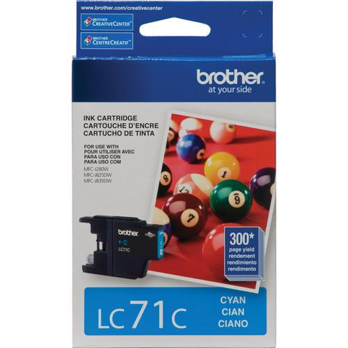Brother LC71C Innobella Standard Yield Cyan Ink Cartridge