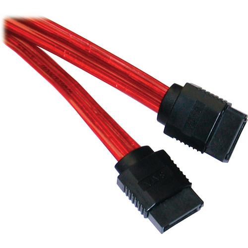 C2G 7-Pin 180 1-Device Serial ATA Cable - 36"