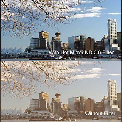 Cavision 5.65 x 5.65" Combination Hot Mirror ND 0.6 Glass Filter