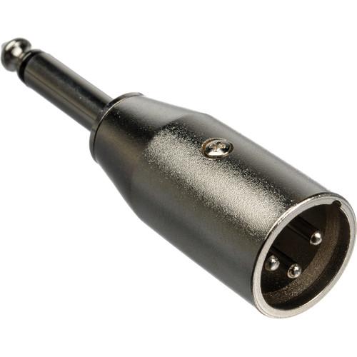 Comprehensive SPP-XLRP Male 1 4" Phone to Male 3-Pin XLR Adapter