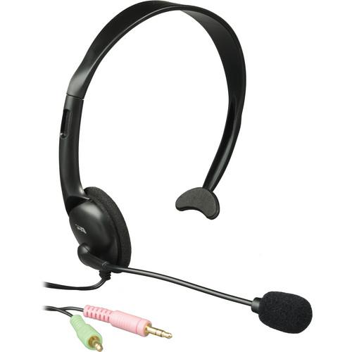Cyber Acoustics AC-100B Monaural PC Headset with Microphone