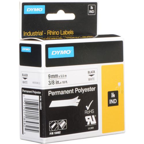 Dymo White Permanent Poly Labels