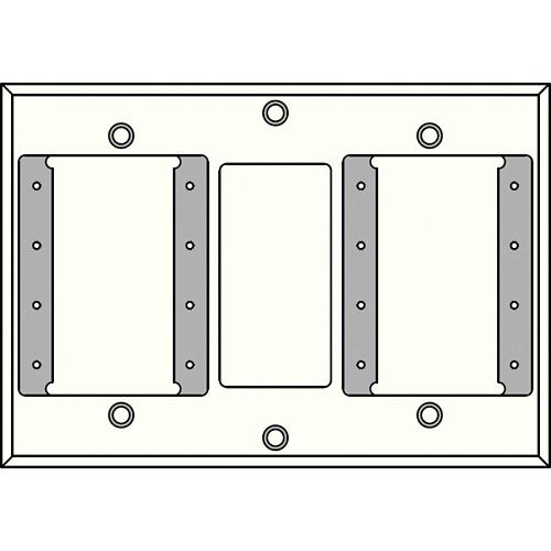 FSR IPS-WP2D-WHT 2 Gang Wall Plate