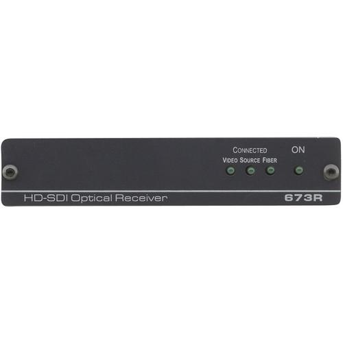 Kramer 673R T 4-Channel 3G HD-SDI over Single Fiber Optic Transmitter & Receiver