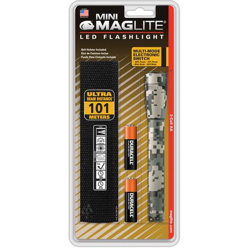 Maglite Mini Maglite 2AA LED Flashlight with Holster