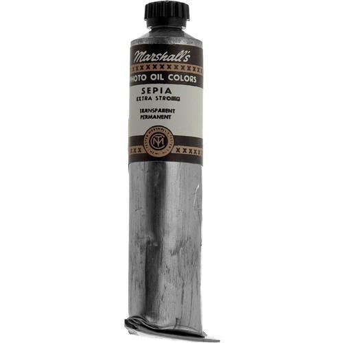 Marshall Retouching Oil Color Paint Extra Strong: Sepia - 3 4x4" Tube