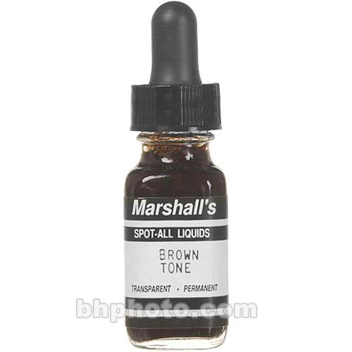 Marshall Retouching Spot-All Retouch Dye for Black & White Prints - Brown Tone 1 2 Oz.