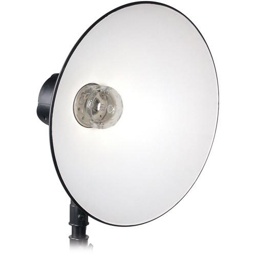 Norman 16" Soft White Reflector without Diffuser Dome for LH4, 54, 500, 500 Plus, 2000, 2400, & 4000 Heads