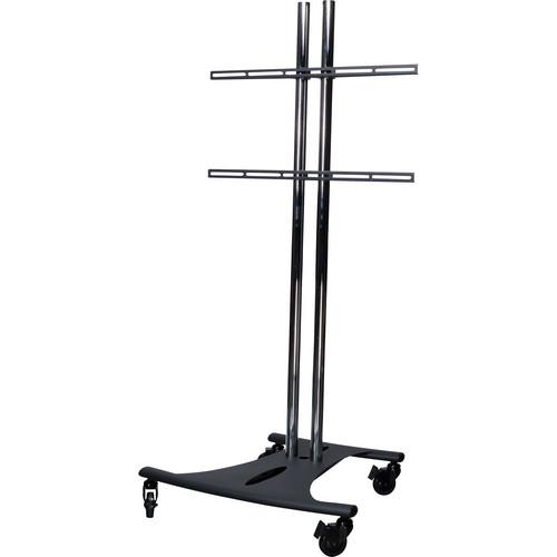 Premier Mounts EBC72-UFA Elliptical Floor Stand with Flat Mount For Carts and Stands