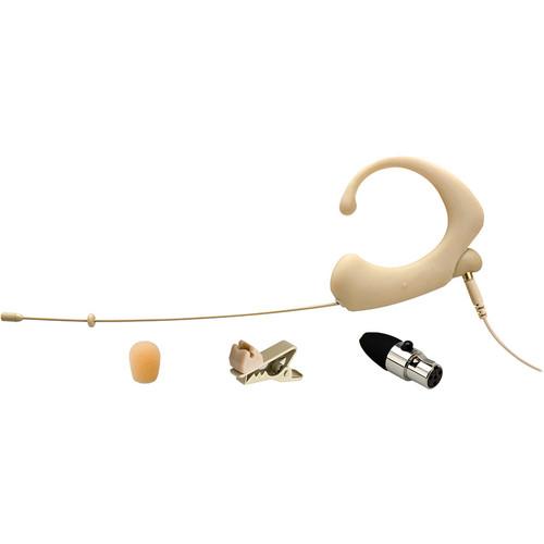 Que Audio DA-12 Omnidirectional Headworn Microphone with Shure Connector