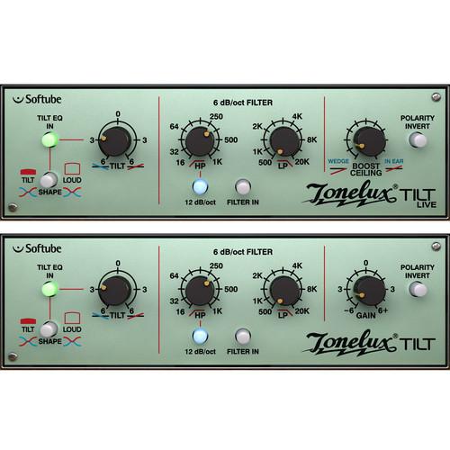 Softube Tonelux Tilt - One Knob EQ with Filter Section Plug-In
