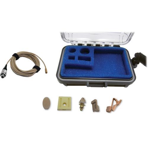 Voice Technologies VT403 Vocal Omnidirectional Lavalier Microphone with Lemo 3-Pin Jack