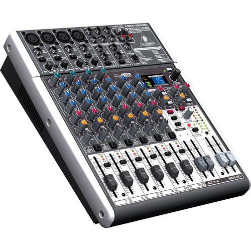 Behringer XENYX X1204USB - 12-Input USB Audio Mixer with Effects