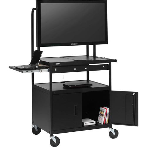 Bretford FP42MULC-E5BK Flat Panel Cabinet Cart