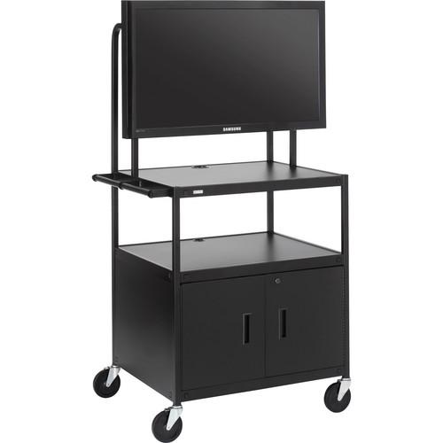 Bretford FP42ULC-P5BK Flat Panel Cabinet Cart