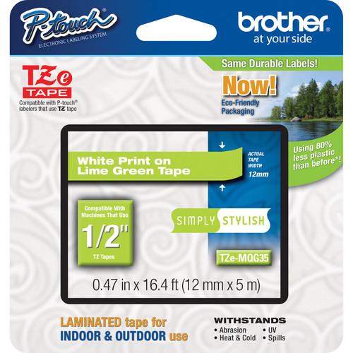 Brother TZeMQG35 Laminated Tape for P-Touch Labelers