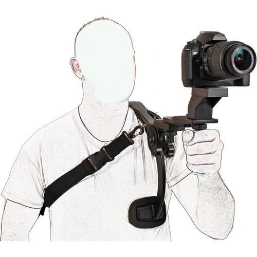 Dot Line Video Stabilizer with Grip and Quick Release