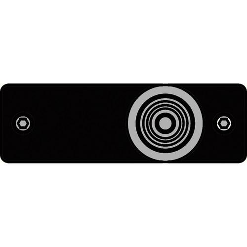FSR IPS-V213S-BLK RCA to BNC Bulkhead Insert Plate