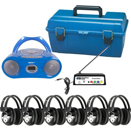 HamiltonBuhl LCP CD385 906 6-User Wireless Boombox Listening Center
