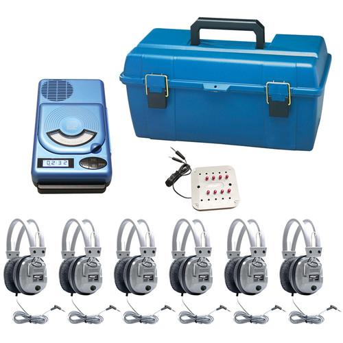 HamiltonBuhl LCP HACX205 6SV 6-User CD MP3 Listening Center